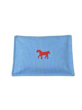 Hermes Pouch Trousse Flat GM Baby Series Rocking Horse